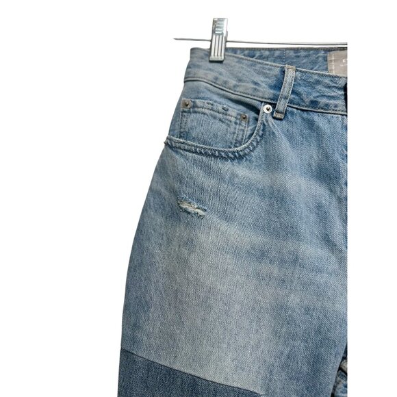 Everlane Curvy 90s Cheeky Straight Jeans Size 28 Blue Button Fly Organic Cotton - Picture 14 of 15